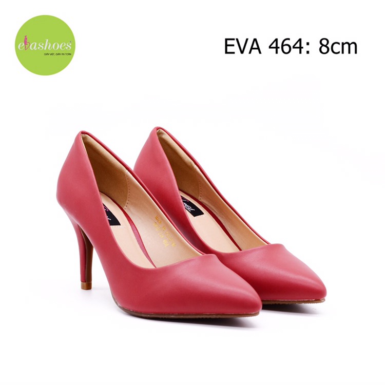 Giày cao gót tôn dáng EVA464 chất liệu da bền, đẹp cao 8cm.
